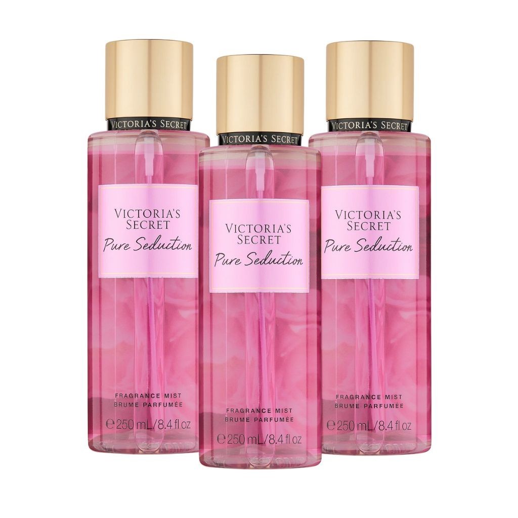 Kit 3 Body Mist Victoria Secret Essências Tradicional 250ml