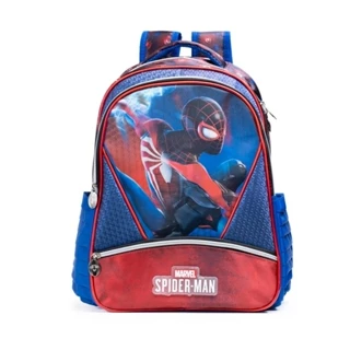 Mochila Escolar Infantil Homem Aranha Azul