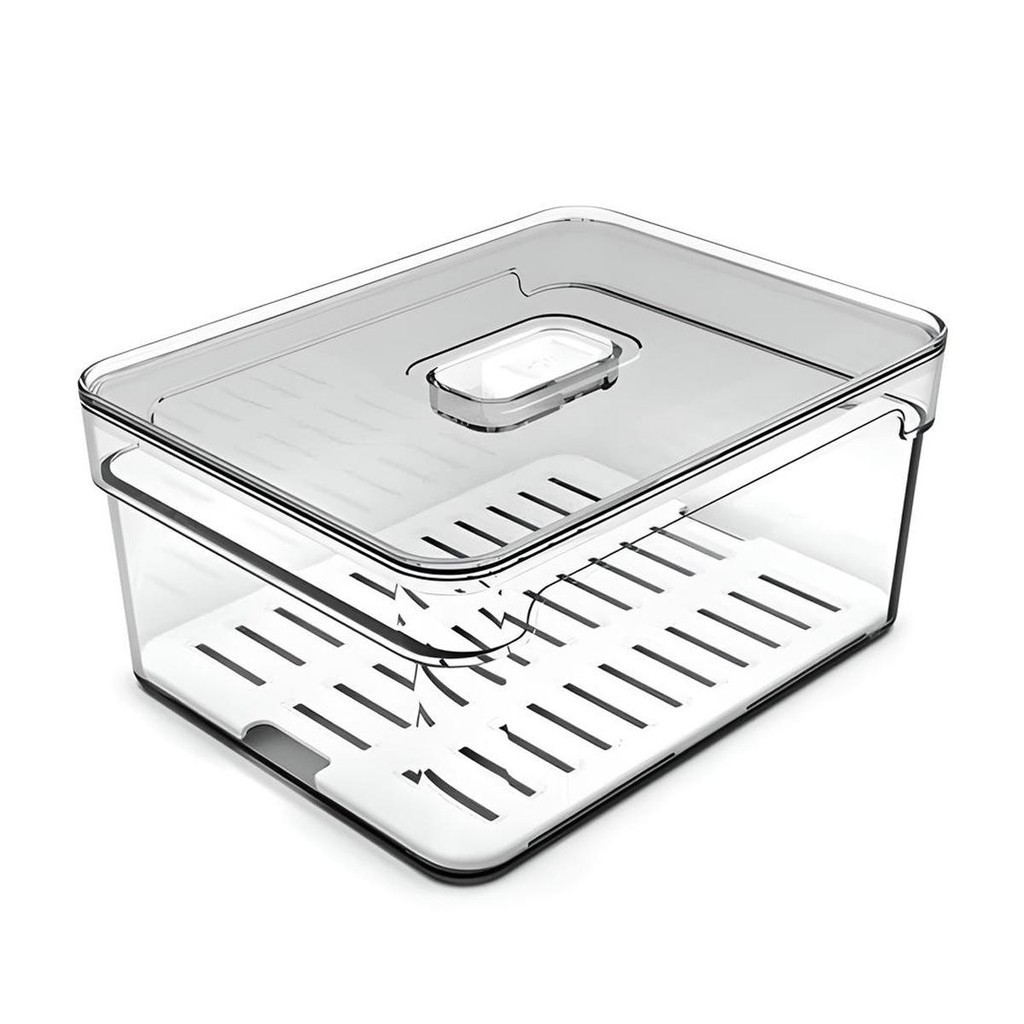 Organizador Clear Fresh 2,2L Natural OF400NT - Ou
