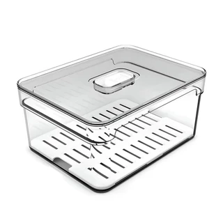 Organizador Clear Fresh 2,2L Natural OF400NT - Ou