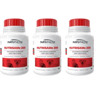 Nutri Same 200 30 Comprimidos - Nutripharme - 3 Unidades