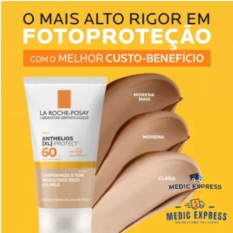 Anthelios XL Protect FPS60-Protetor Solar 40g La Roche-Posay