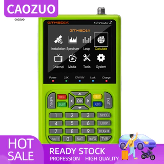 CZ V8 Finder 2 Localizador Via Satélite DVB-S2X/S2/S Compatível Com HD Bateria Embutida De 4000mAh Medidor De Força De Sinal De 35 Polegadas Para Ajuste Do Prato Sat