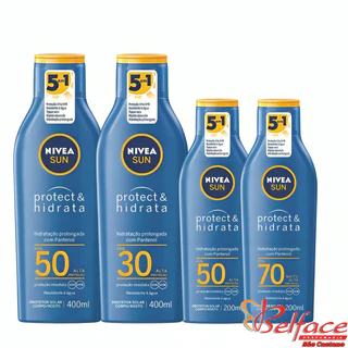 Protetor Solar Nivea Corporal FPS 50 Protect & Hidrata 400ml
