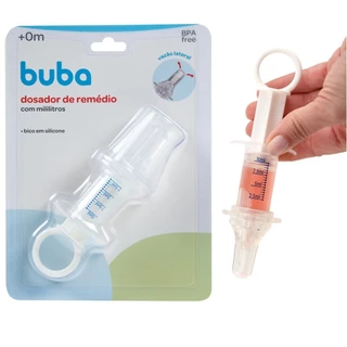 Dosador de Remédio Para Bebê Bico de Silicone Seringa Para Medicamento Medicação Infantil Buba em Oferta na Shopee