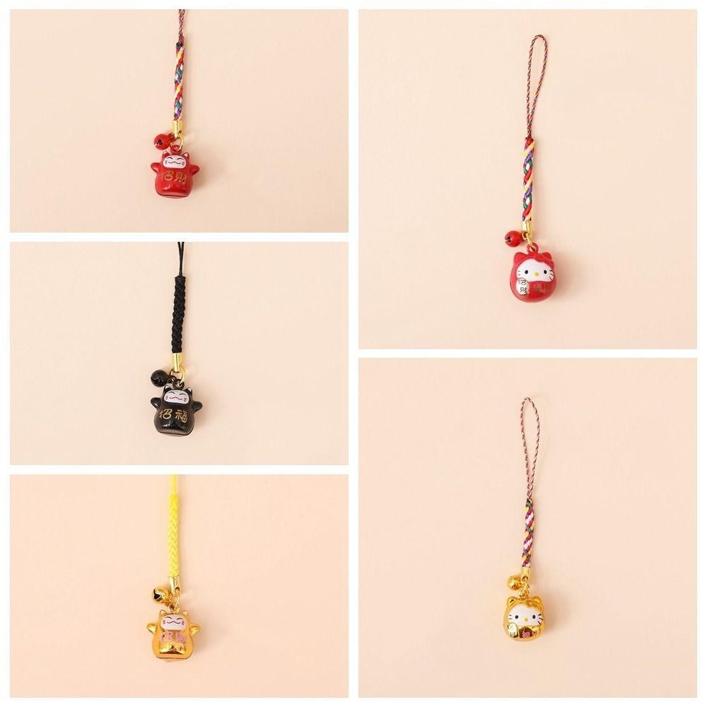MXBEAUTY Amuletos De Telefone De Gato Da Sorte , Corrente MXBEAUTY Amuletos De Telefone De Gato Da Sorte , Corrente