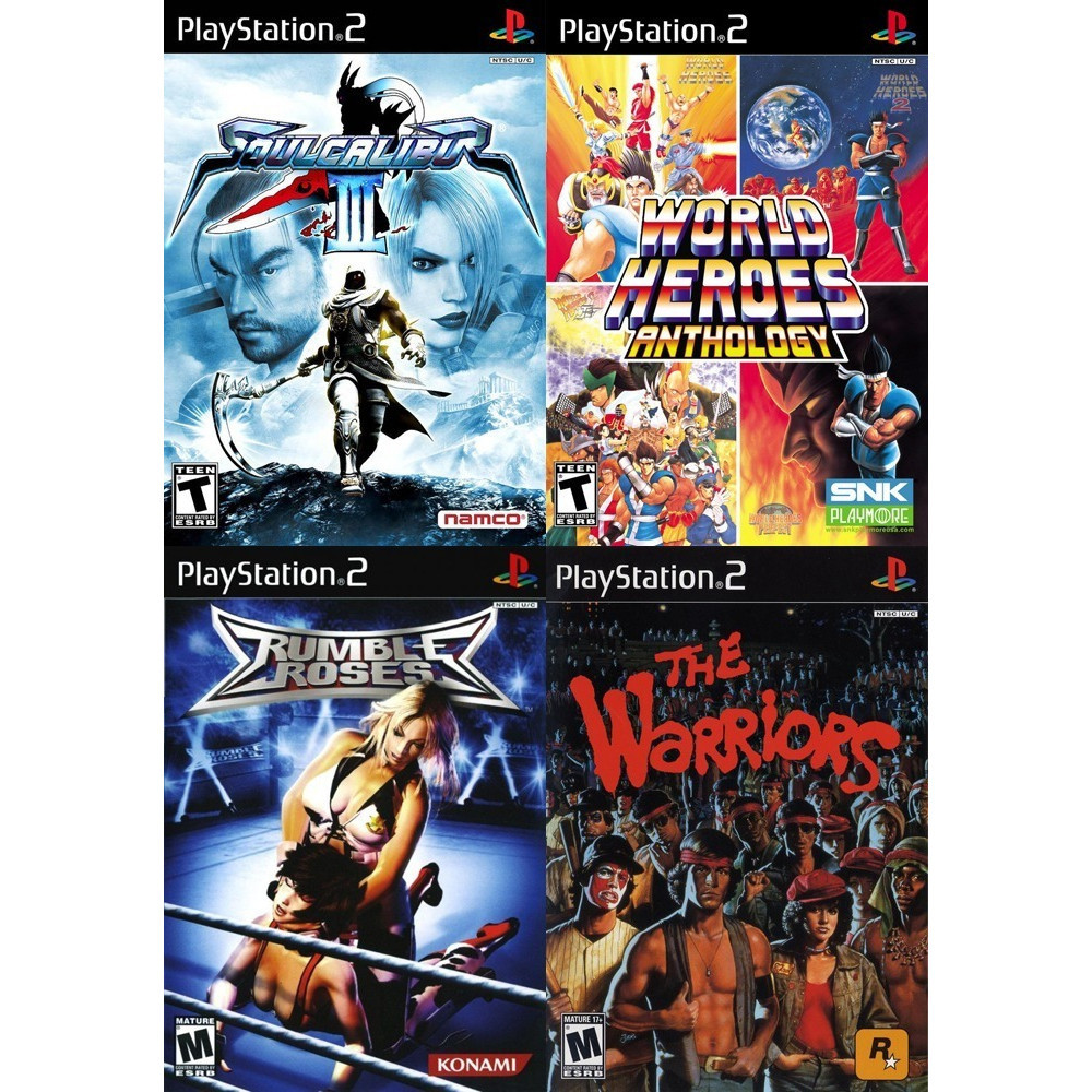 Lista de jogos de Luta para Playstation 2 / PS2