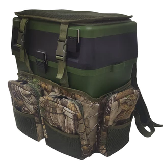 Caixa Mochila Pesca Fishing Box Pescaria Bolsa Maleta Banco Banquinho Isca Anzol Banqueta Armazenamento