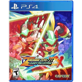 Mega Man Zero/Zx Legacy Collection - Ps4 - Mídia Física - Lacrado