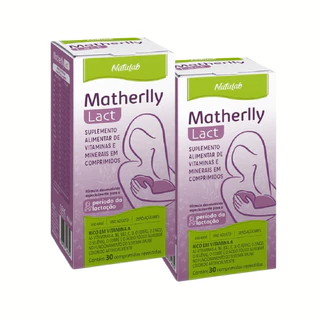 Combo 2 Matherlly Lac Suplemento para lactantes 30 caps em Oferta na Shopee