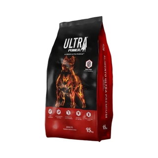 Ração Ultra Power Cães Adulto Frango e Batata Doce 15kg