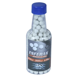 BBS MUNIÇÃO AIRSOFT LEÃO MODELISMO 300UN . 0.20G