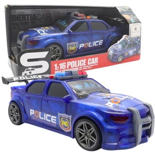 Carrinho De Polícia Com Luz E Som 1863 - Shiny Toys