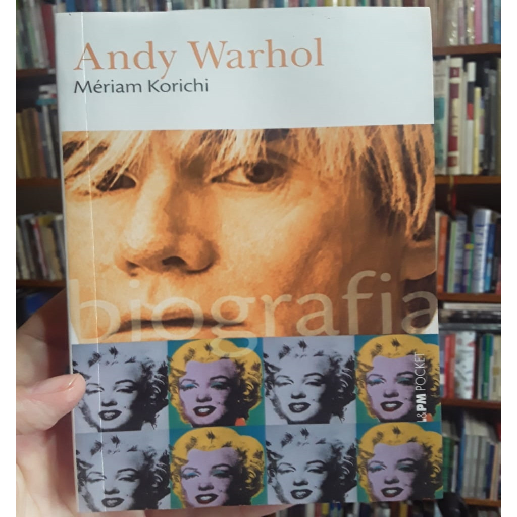ANDY WARHOL - POCKET (02) autor Mériam Korichi | Shopee Brasil