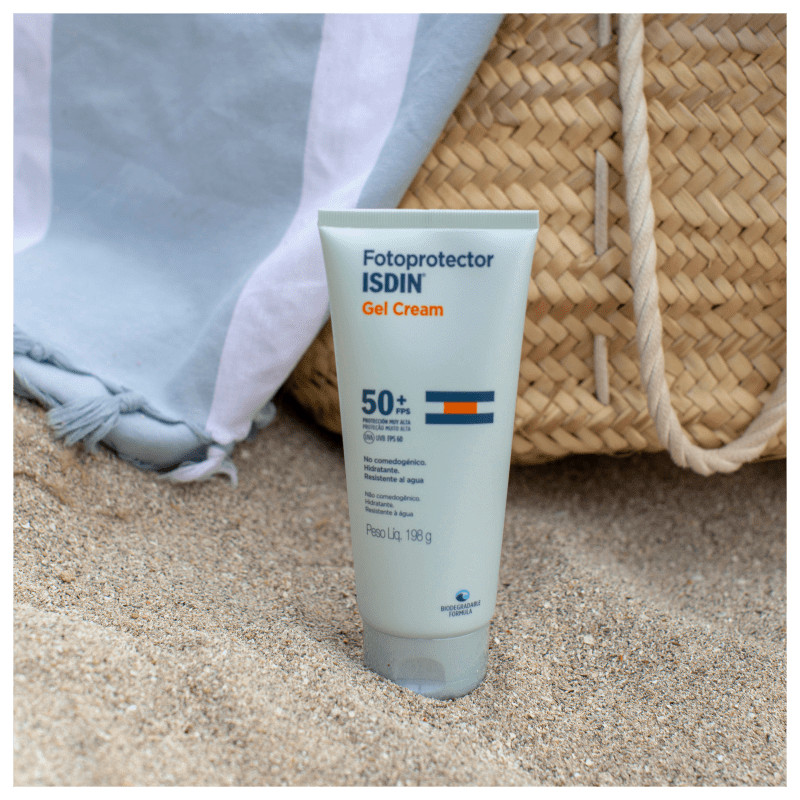 Fotoprotetor Solar Protator Isdin Gel Creme Fps 50 + 50g | Shopee Brasil