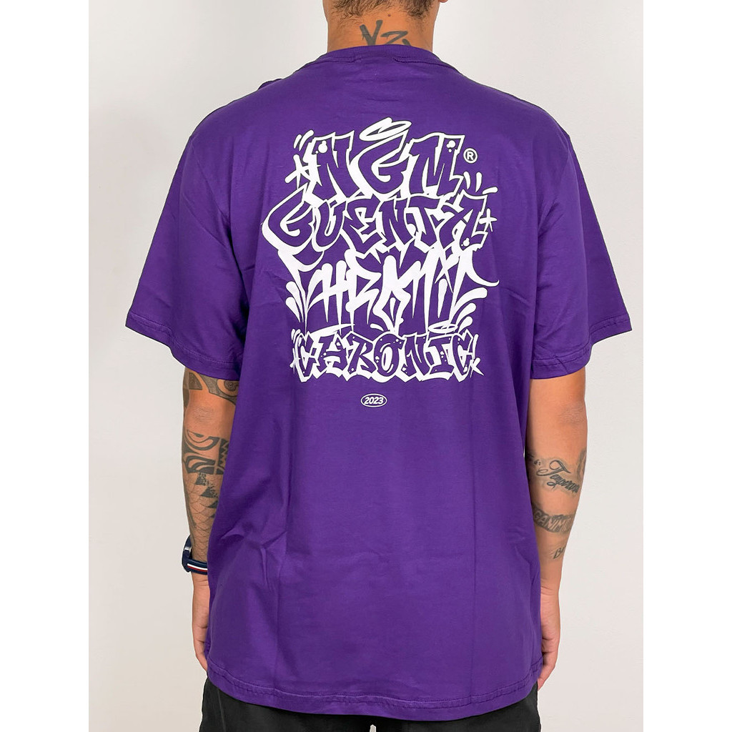 Camiseta Chronic Grafite Mix - Roxo