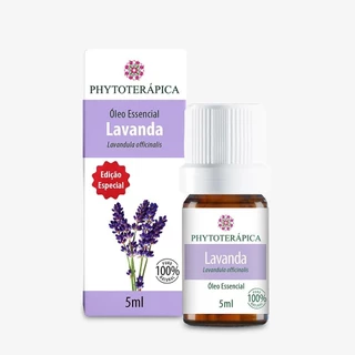 Óleo Essencial de Lavanda (gt. França) - Para Difusor, Massagem e Aromaterapia - 5ml