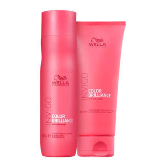 Kit Shampoo 250ml e Condicionador 200ml Brilliance - Wella