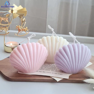 DREAMFOREST Molde De Resina De Vieira Tridimensional irregular Concha Perfumada Vela De silicone Decoração De Casa