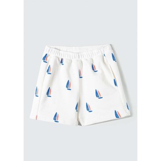 Shorts Infantil Menino Toddler Estampado Em Moletinho Hering Kids