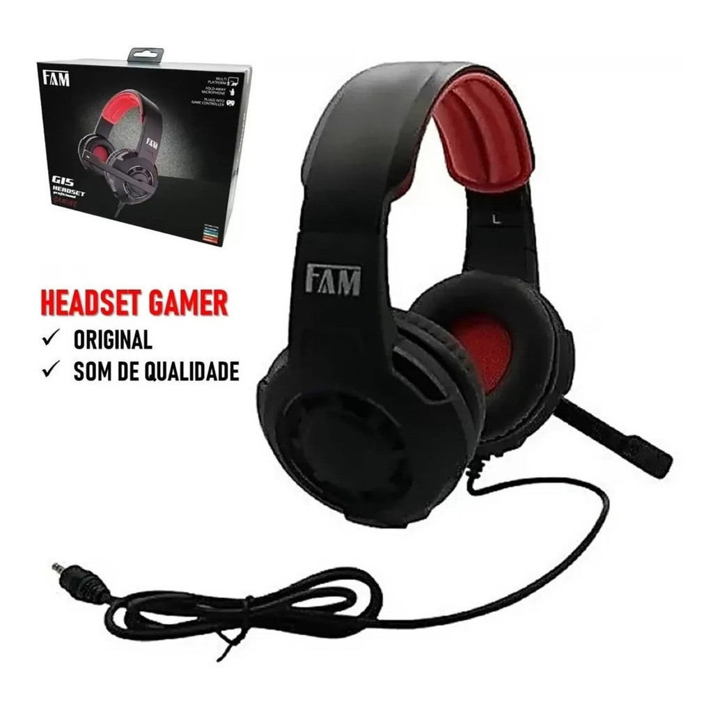 Headset Gamer Xbox Ps4 Pc Celul Profissional G151 Original | Shopee Brasil