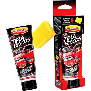 Elimina Riscos 120g Luxcar Remove E Tira Riscos Superficiais Motos Carros Barcos