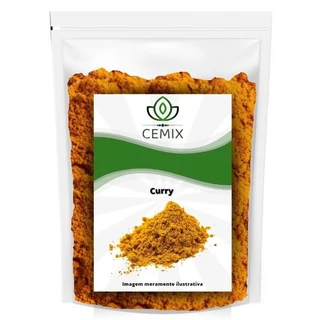 Curry Tempero em Pó Alta Qualidade Cemix 500g