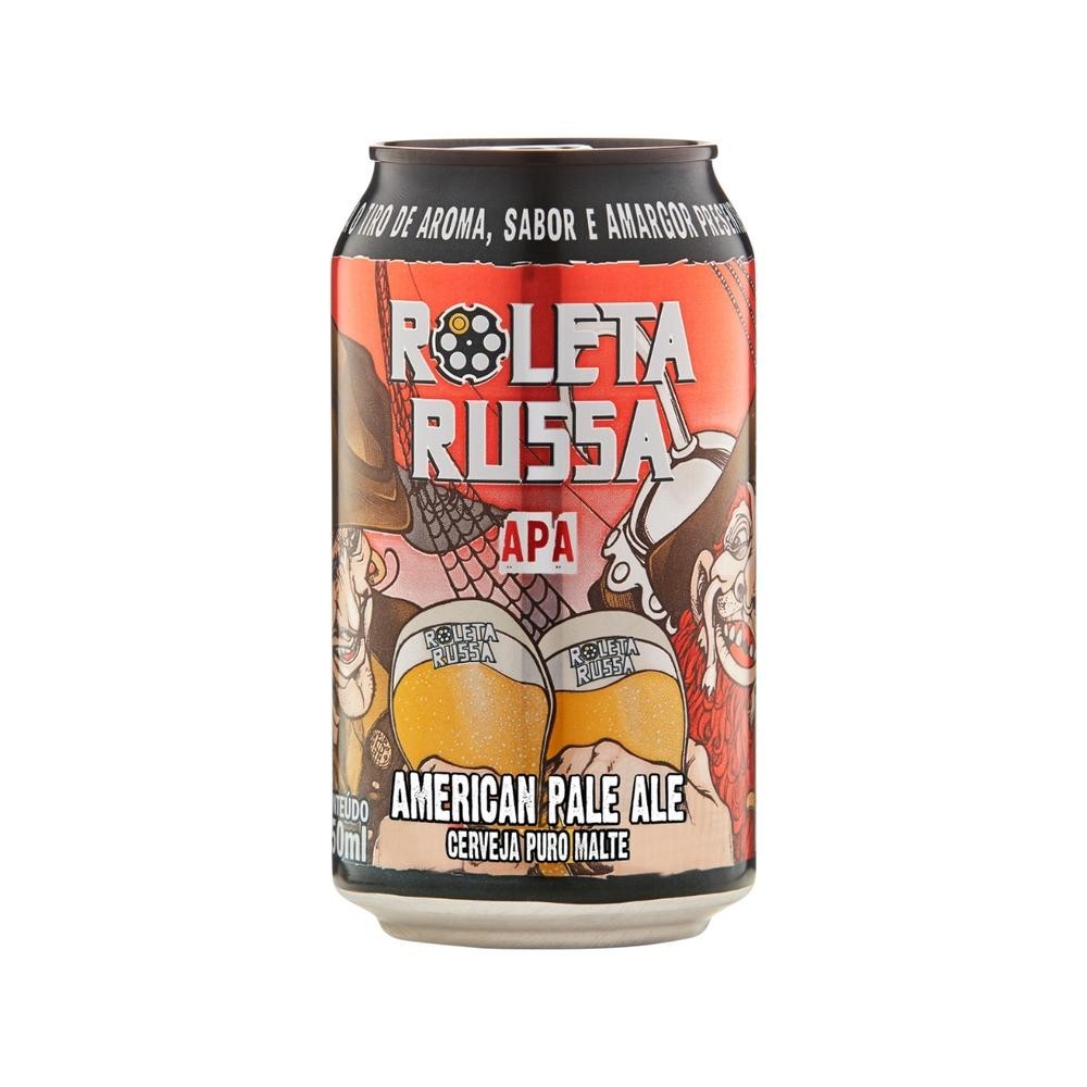Cervejas Roleta Russa Americam Pale Ale APA lata 350ml
