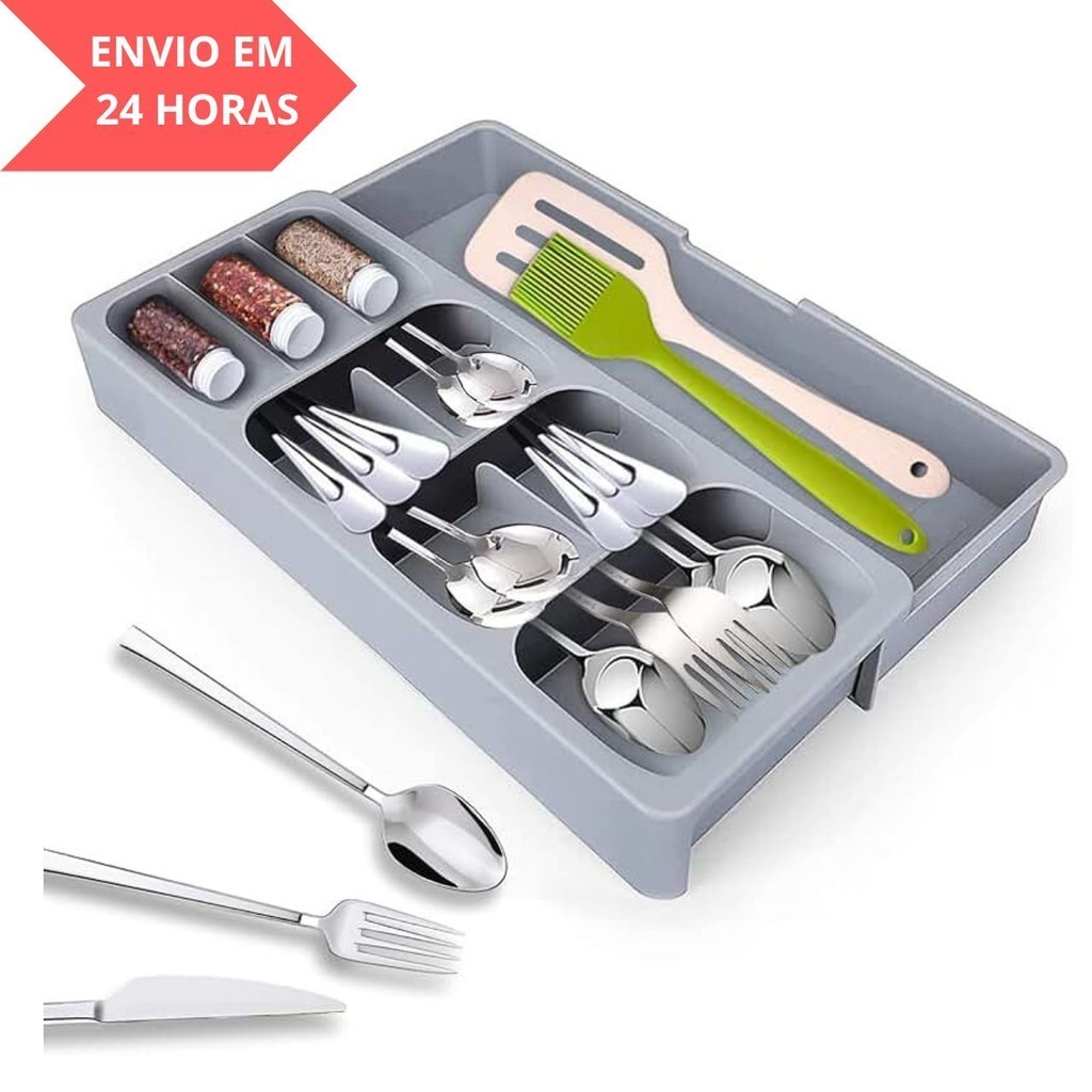 Organizador de Gaveta para Utensílios com Design Exclusivo