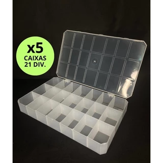 5x CAIXAS 21 divisões