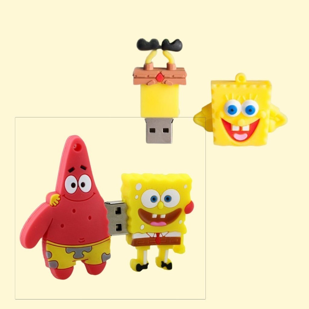 Pen Drive 4GB USB Personalizado Bob Esponja | Shopee Brasil