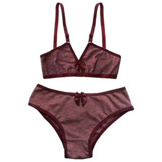 CONJUNTO INFANTIL\ SUTIÃ E CALCINHA PATITEX
