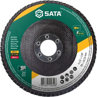 Disco de lixa flap disc metal 4.1/2" - Sata