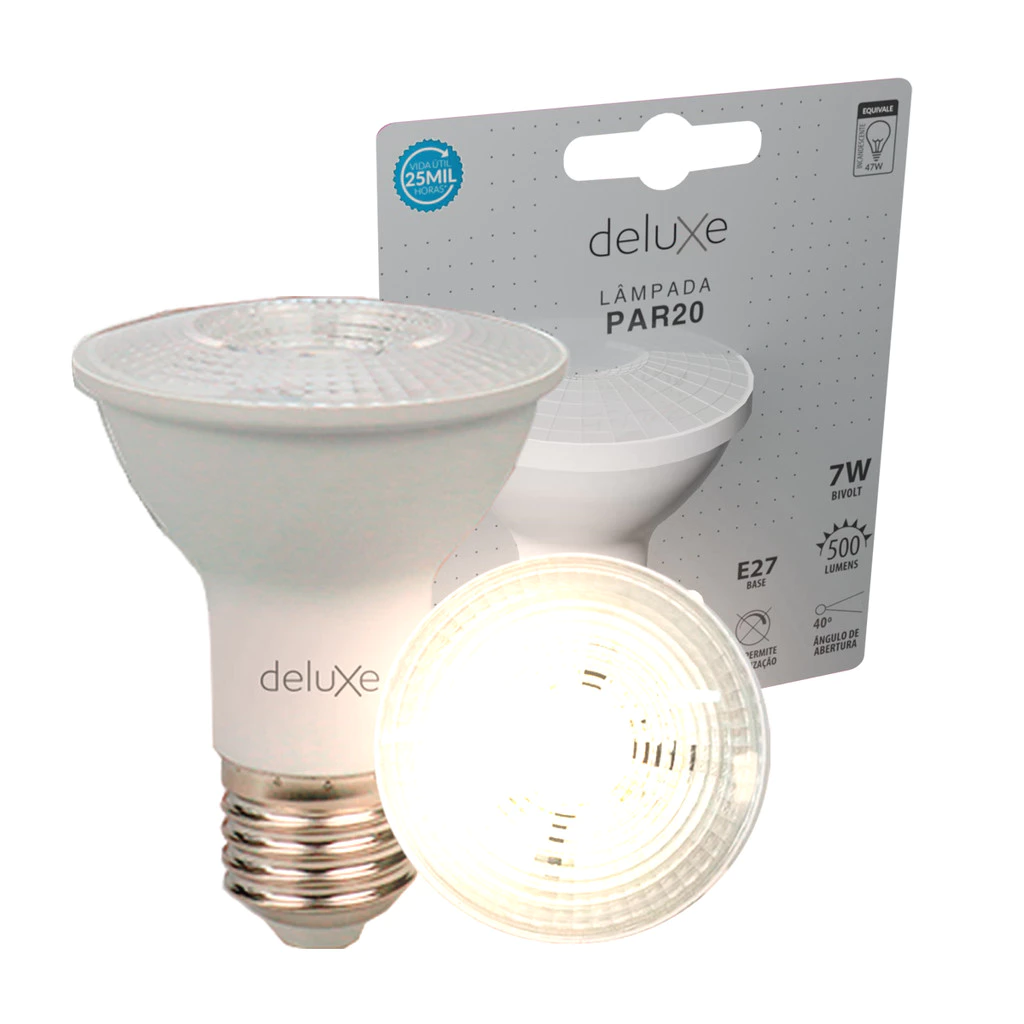 Lampada Led Par20 7w 4000k E27 110v/220v Mg Deluxe By Avant