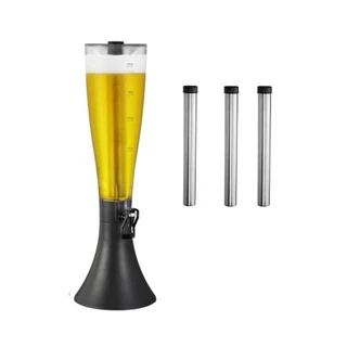 Torre De Chopp Cerveja Hopr Super 4 Litros C/ 4 Refis