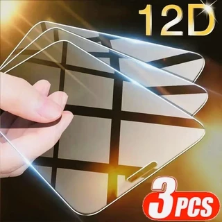 1-3 peças 9H HD película Vidro Temperado pelicula Para iPhone 18 17 11 12 13 14 15 16 Pro Max 7 8 Plus SE XS XR X Air