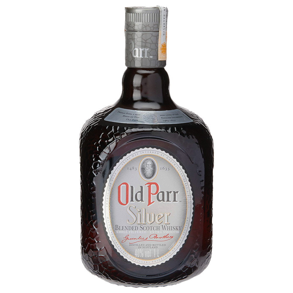 Old Parr Silver Blended Scotch Whisky 1000ml | Shopee Brasil