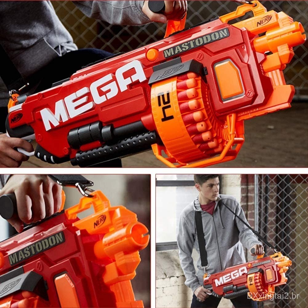 24-Hour DeliveraRefil Pacote 60 Pcs 9,5cm Compatível Com Nerf Mega Guns ...
