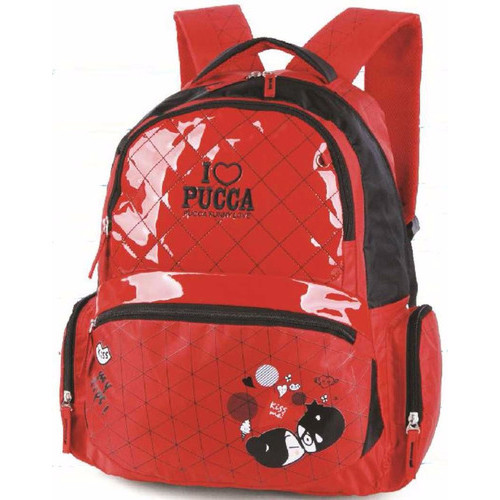 Mochila Pucca - Luxcel - Ms45212pc - Vermelha | Shopee Brasil