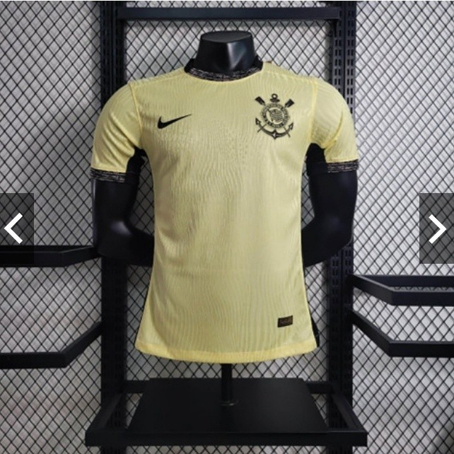 2023-2024 Corinthians Third Away Player Edition Camisa Personalizada De Alta Qualidade 1 : 1