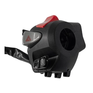 Punho Partida Pisca Alerta Cb500 Fan 150 Titan 160 Start 160 Com Plugs SU