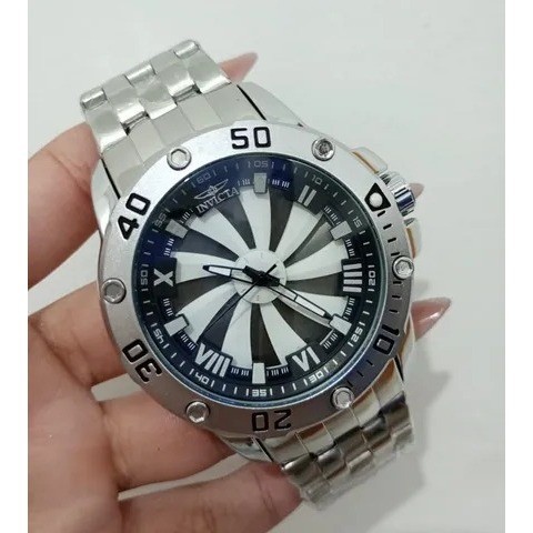 Relógio Invicta zeus Speed Way Aço Inoxidável Resistente a água