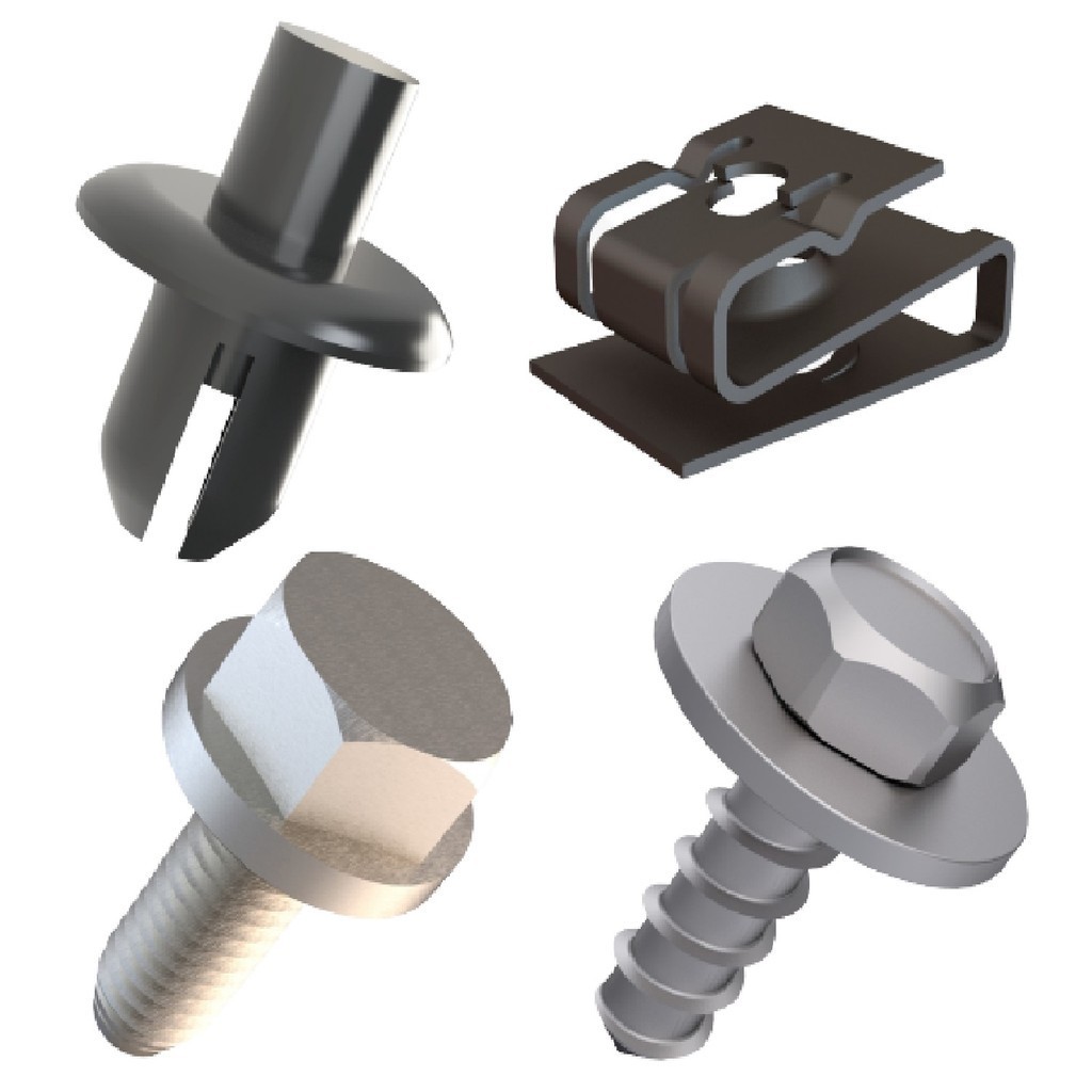 KIT 14 GRAMPOS PRESILHAS PARACHOQUE DIANTEIRO CELTA PRISMA 2007 2008 2009 2010 2011