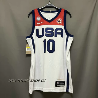 2023 Equipe Masculina Dos E.u.a . # 10 Anthony Edwards Jersey Branco