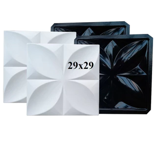 2 Formas Para Gesso Molde para Gesso Placa para Gesso 29x29cm