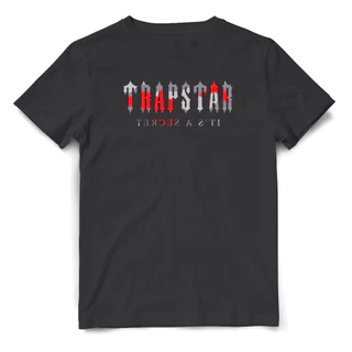 Camisa / Camiseta de Algodão Estampado TRAPSTAR 2 Lançamento Unissex
