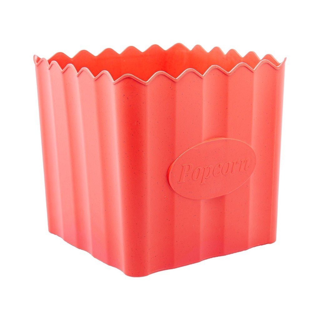 Balde De Pipoca De Bambu Pp Vermelho 16X 16- Lyor