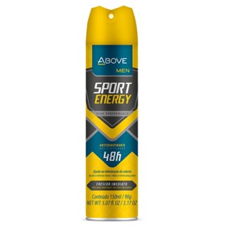 Desodorante Antitranspirante aerosol 150 ml Above Sport Energy