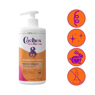 Ativador Cachos Condicionador Sonhos Vita Seiva 500Ml