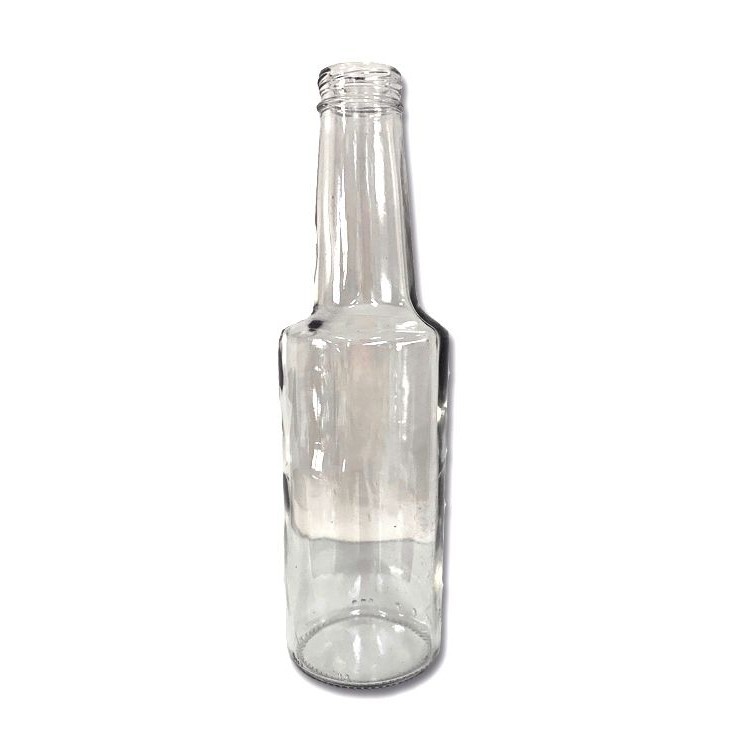 Garrafa de Vidro Long Neck com Rolha 270ml - 21cm x 5cm - 01 unidade - Rizzo